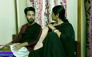 Unleash Your Desires With This Indian Teen And His Seductive Stepmom's Pure Taboo Sex!