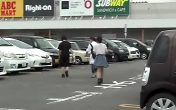 Experience The Ultimate Pleasure With A Stroking Cock In A Public Parking Lot - Jav Style!