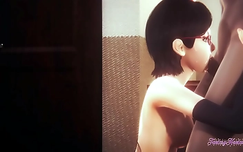 Experience The Luscious Sarada's Blowjob In Naruto Hentai With Pov - Uncensored Japanese Asian Manga Anime Porn!