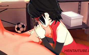Luscious Sarada Gives Naruto The Ultimate Handjob And Blowjob Hookup In Hentai Hard Sex!